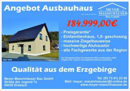 Anzeige Ausbauhaus